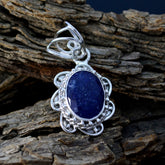 Julieta Blue Rope-Wire Pendant for Everyday Glam